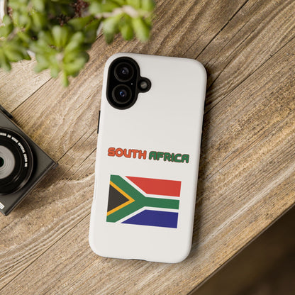 South Africa Flag Tough Phone Case - Durable, Stylish Protection - iPhone, Samsung Galaxy, Google Pixel