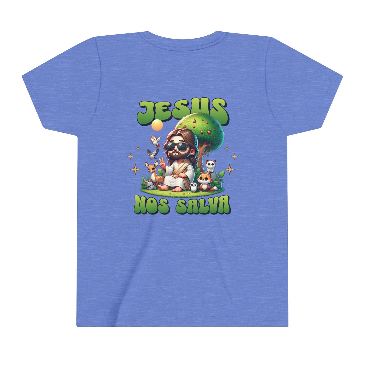 Unisex Youth T-Shirt (6 -19 years old) - Jesus nos Salva