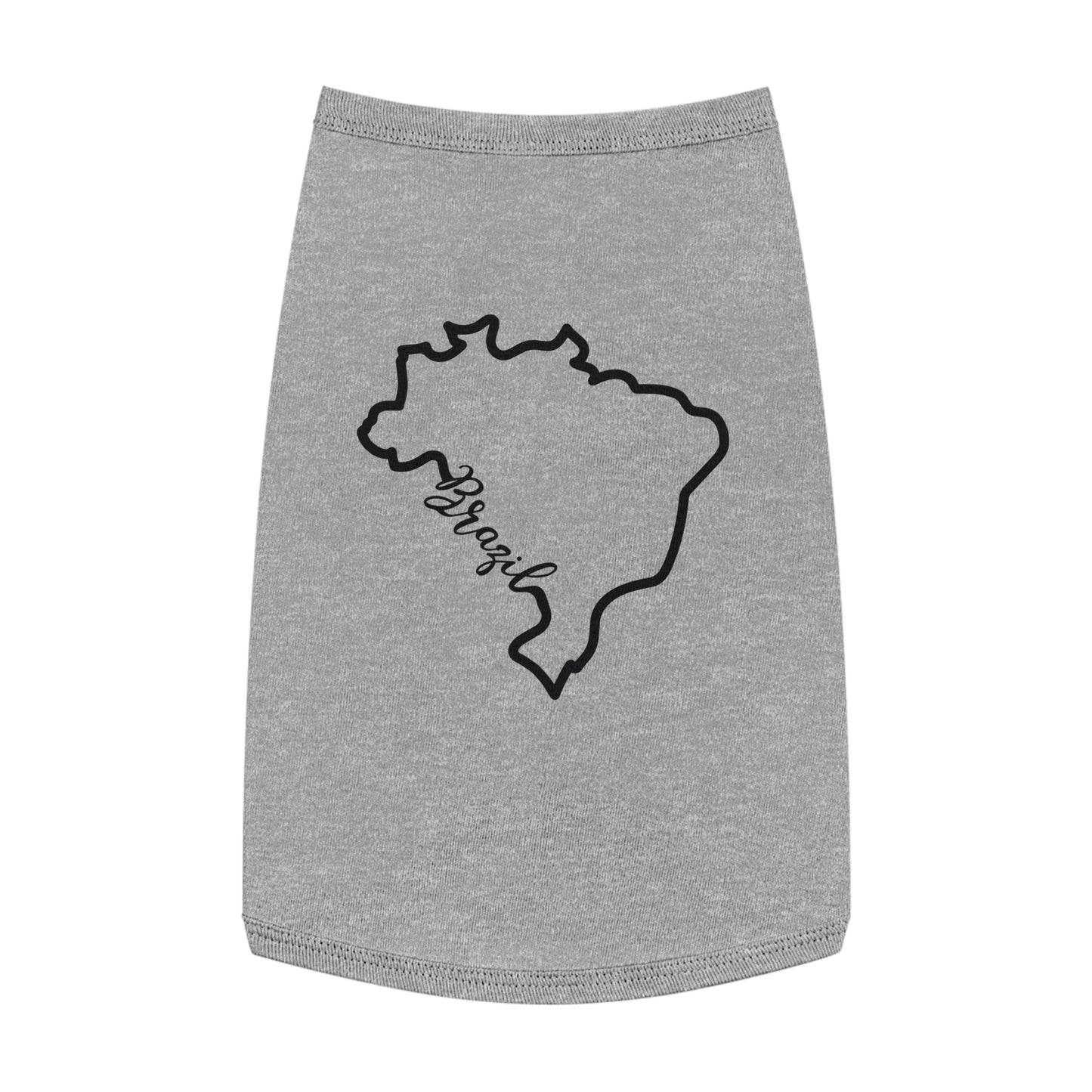 Pet Tank Top - Silhueta Brasil