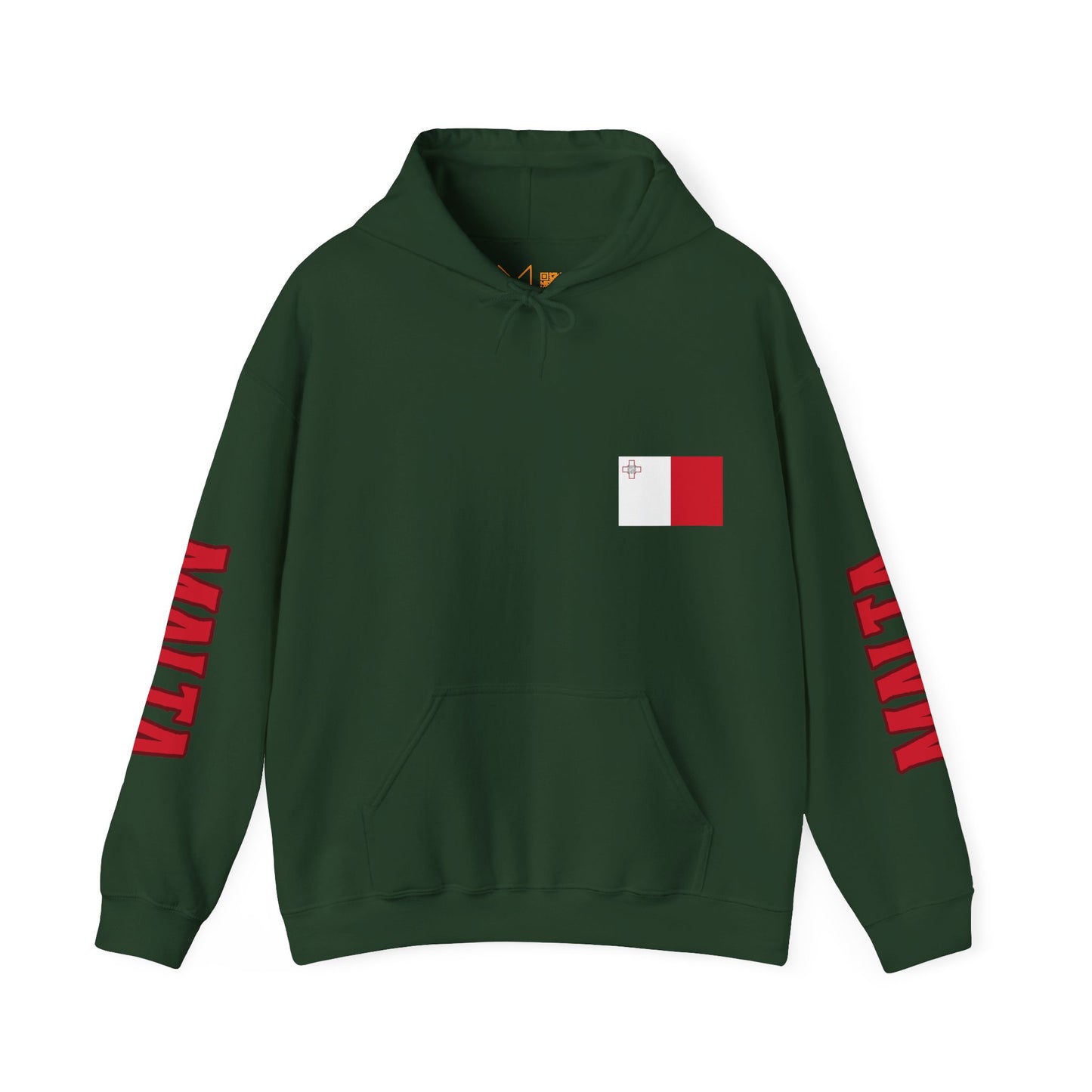 Malta Unisex Hooded Sweatshirt - Southern Europe