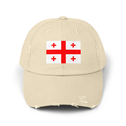 Georgia Flag Cap - Unisex Casual Hat - Asia