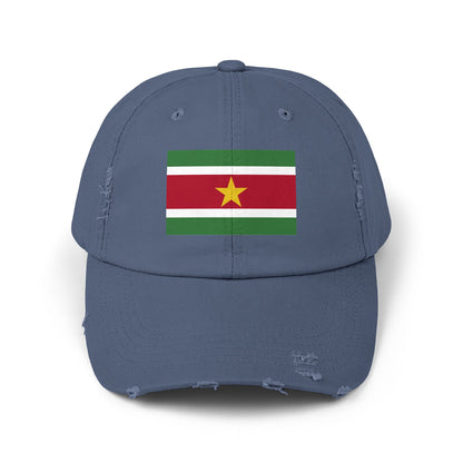 Suriname Flag Cap - Unisex Casual Hat - South America