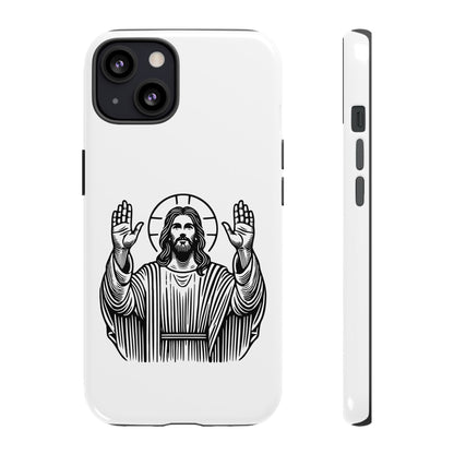 Jesus Phone Case - Simple yet Protective - iPhone- Samsung Galaxy - Google Pixel