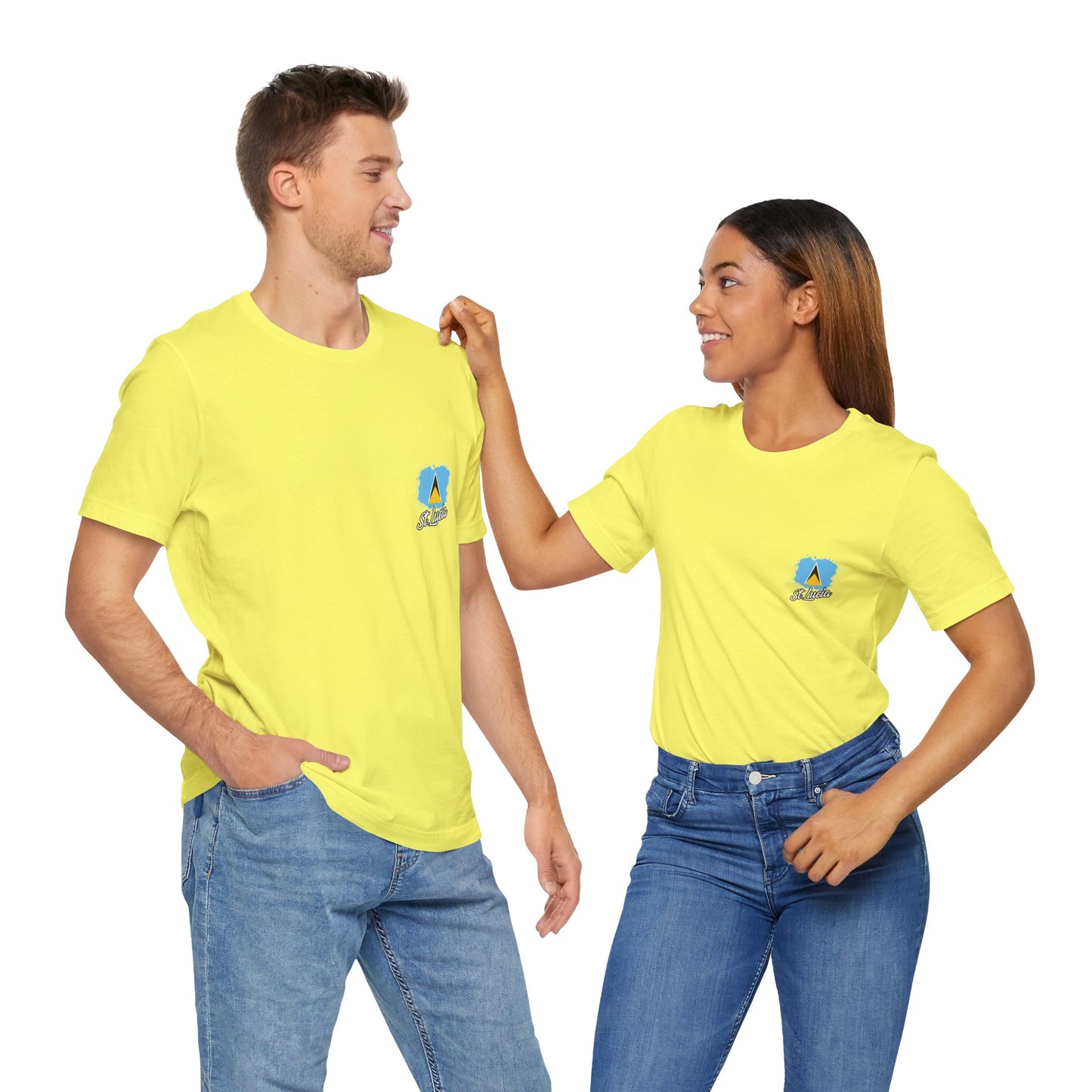 Saint Lucia Flag - Unisex Tee