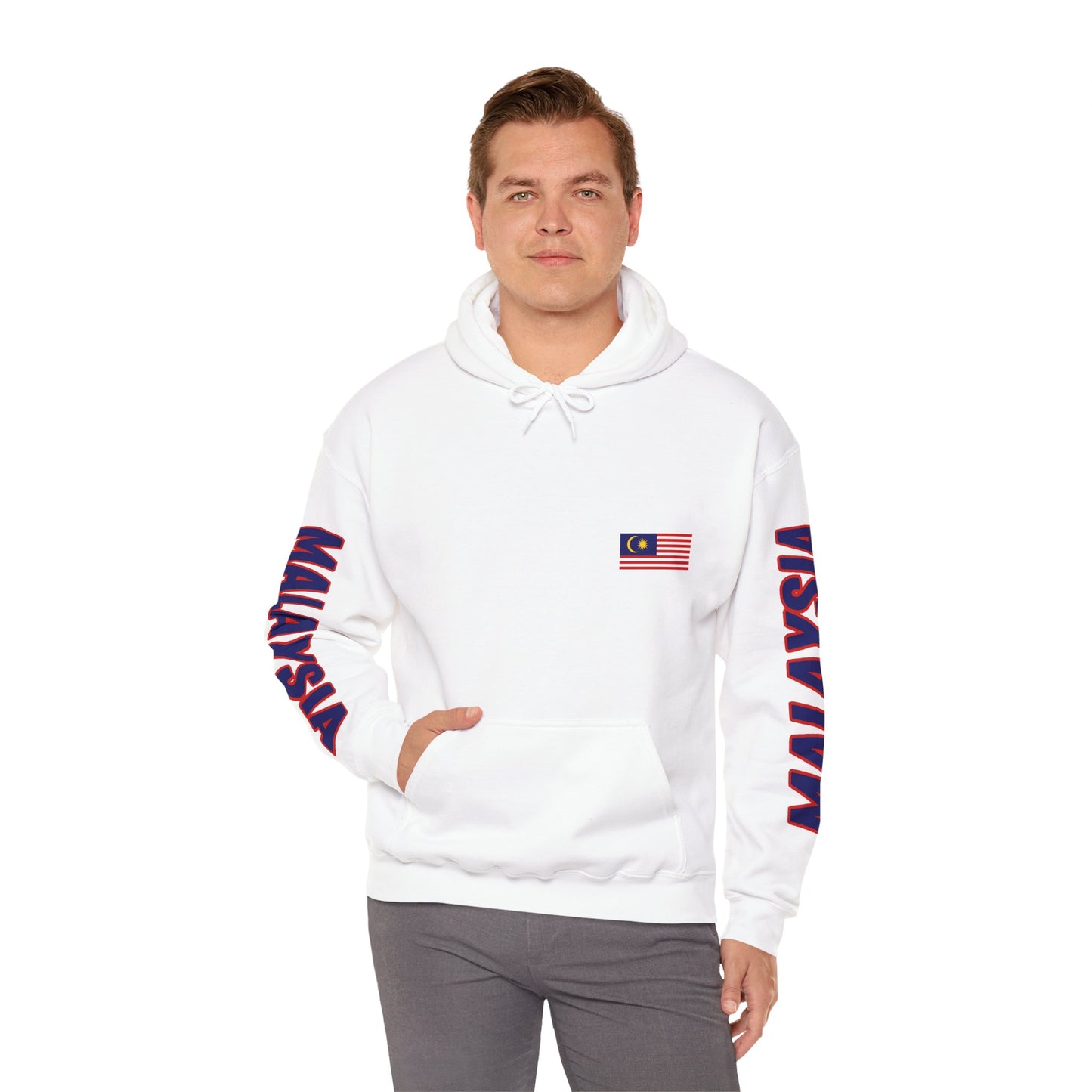 Malaysia Unisex Hooded Sweatshirt - Asia