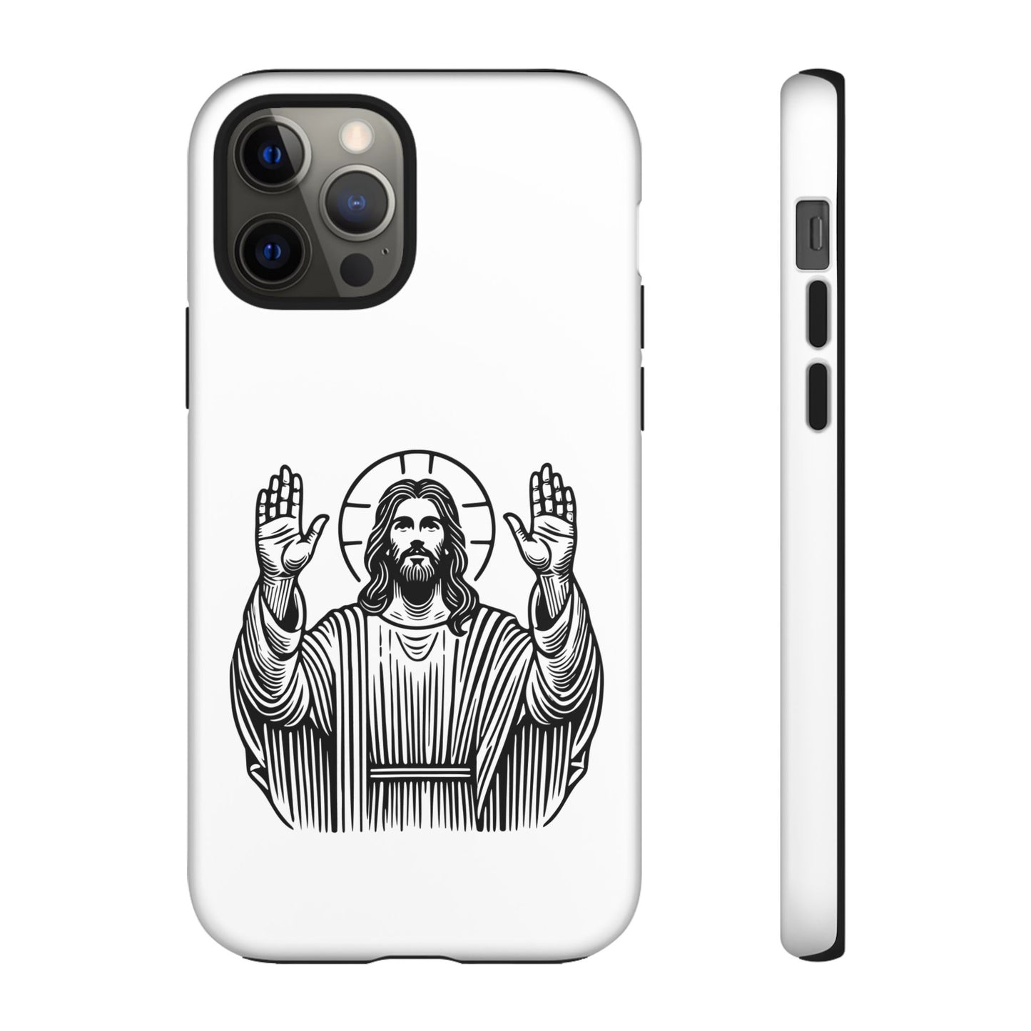 Jesus Phone Case - Simple yet Protective - iPhone- Samsung Galaxy - Google Pixel