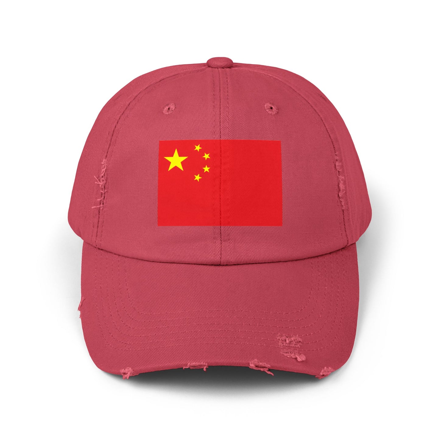 China Flag Cap - Unisex Casual Hat - Asia