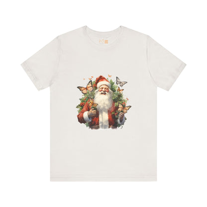 Santa Butterflies Unisex Tee - Most Likely to Be on the Naughty List