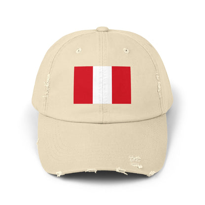 Peru Flag Cap - Unisex Casual Hat - South America