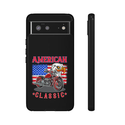 American Classic Motorcycle Phone Case - Tough Protection - iPhone, Samsung Galaxy, Google Pixel