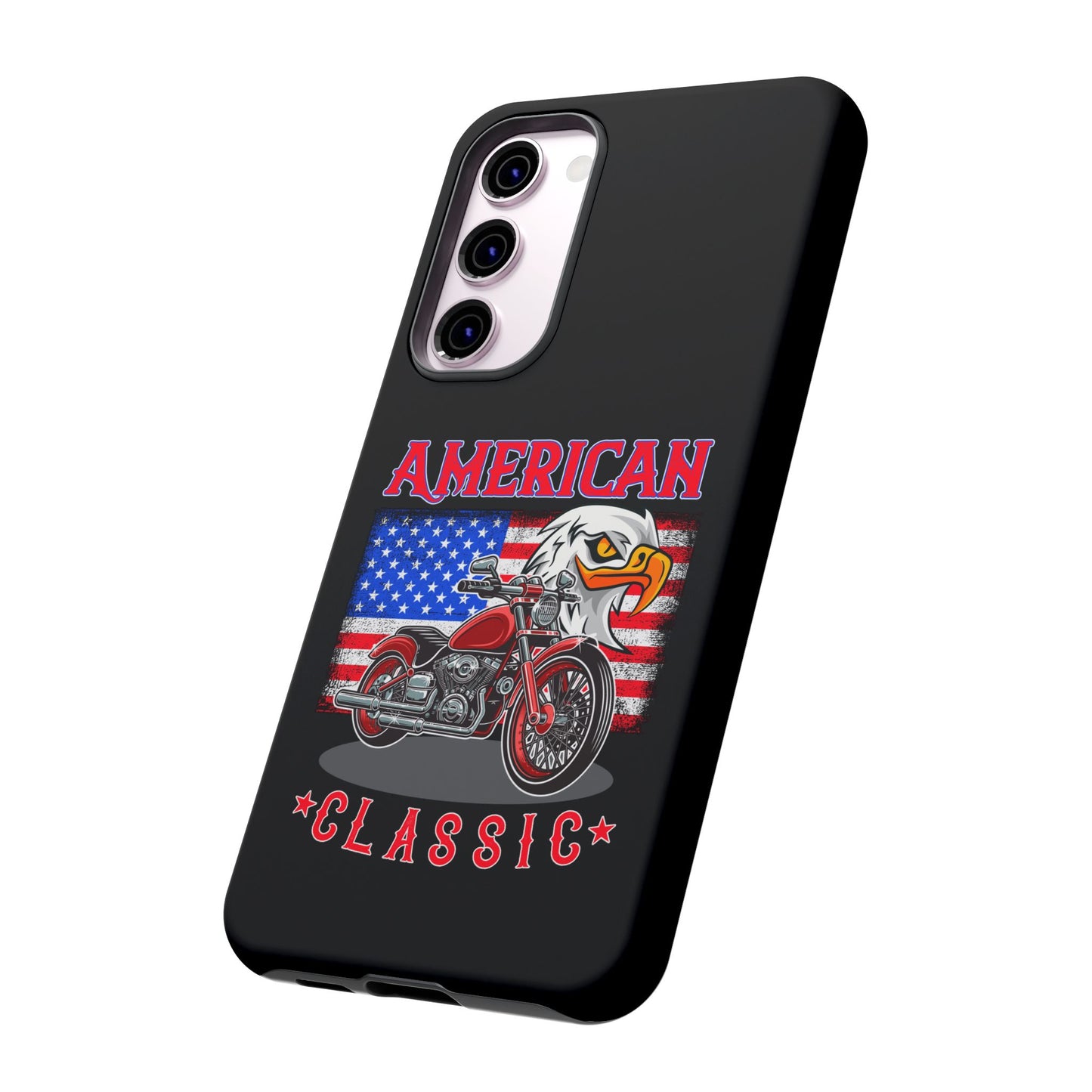 American Classic Motorcycle Phone Case - Tough Protection - iPhone, Samsung Galaxy, Google Pixel