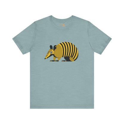 Colorful Armadillo Graphic Unisex Tee - Nature Lovers