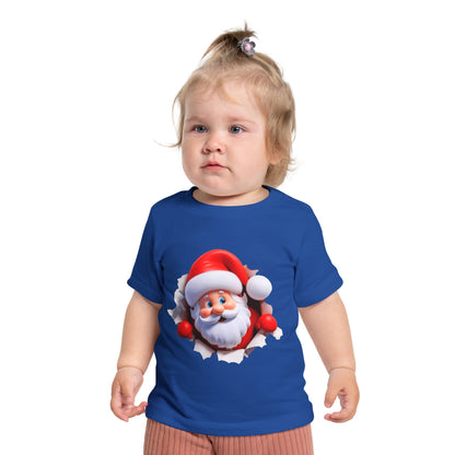 Cute Santa Baby T-Shirt for Christmas - 3 to 18 month old