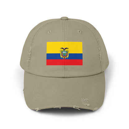 Ecuador Flag Cap - Unisex Casual Hat - South America