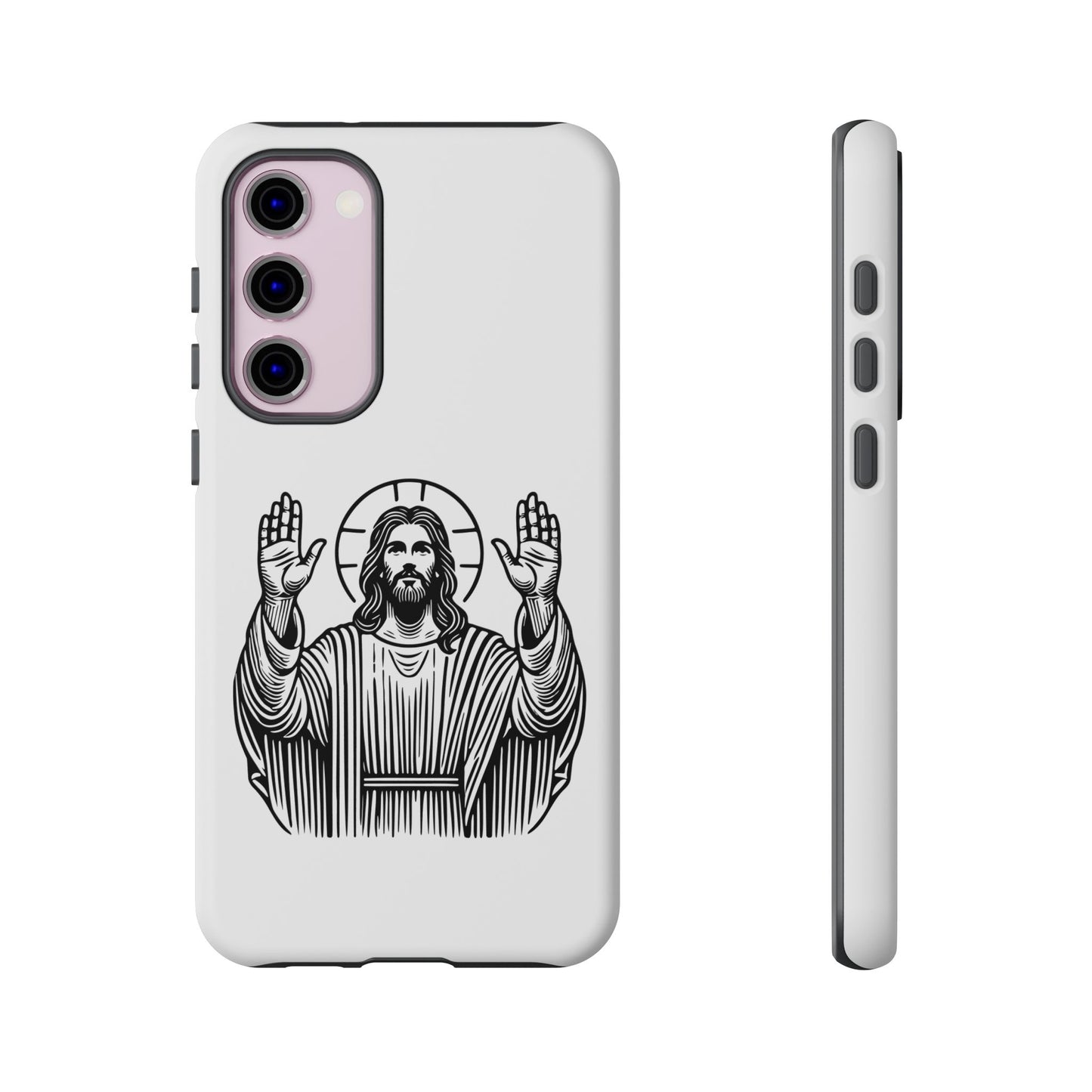 Jesus Phone Case - Simple yet Protective - iPhone- Samsung Galaxy - Google Pixel