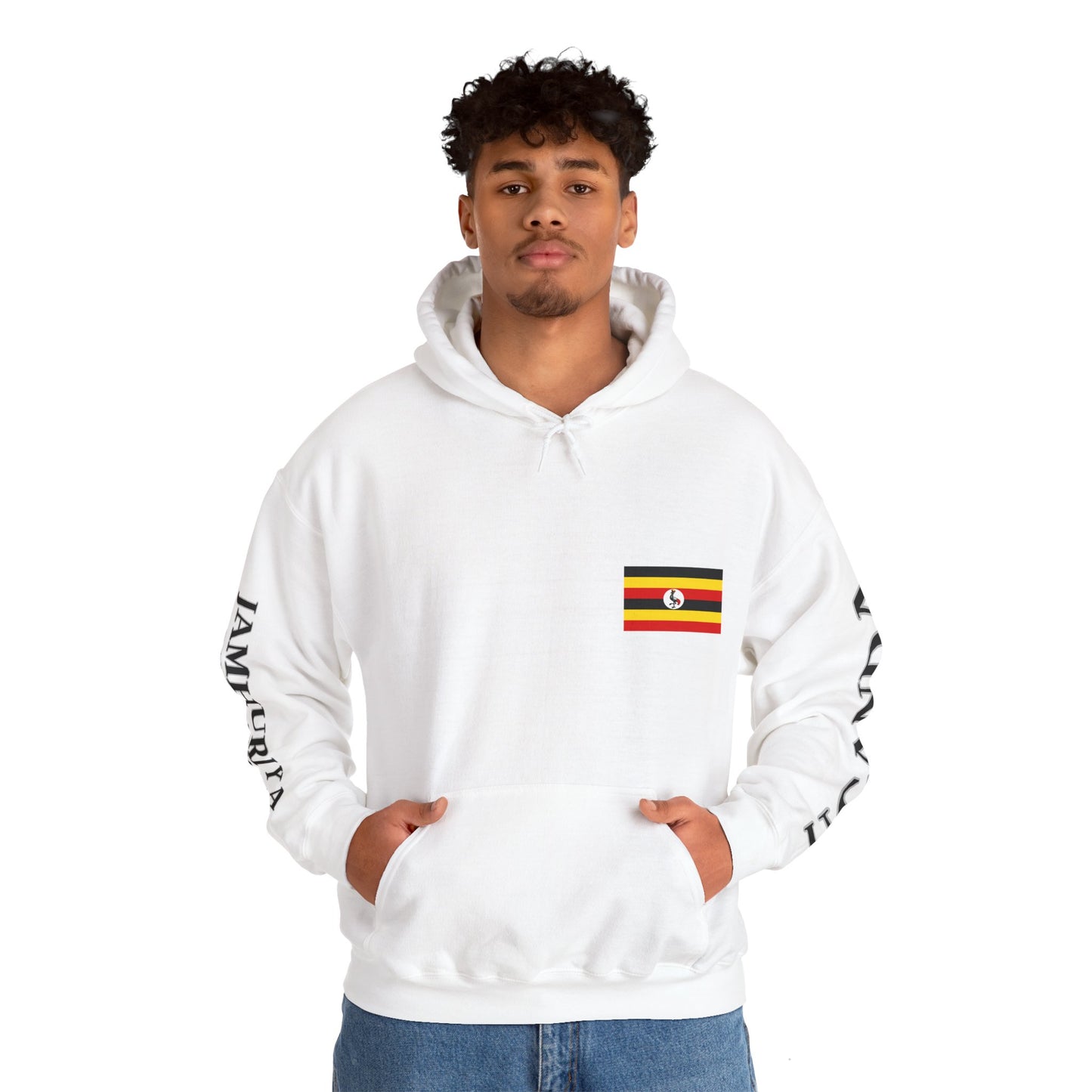 Uganda Unisex Hooded Sweatshirt - Africa