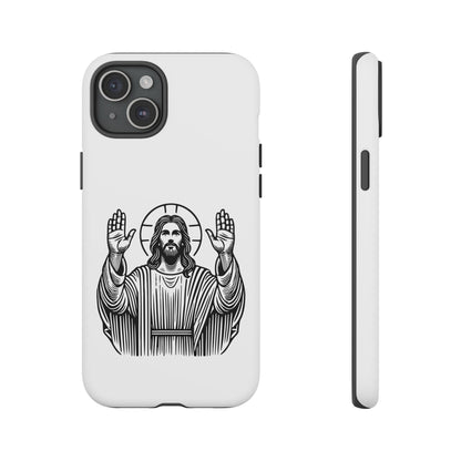 Jesus Phone Case - Simple yet Protective - iPhone- Samsung Galaxy - Google Pixel