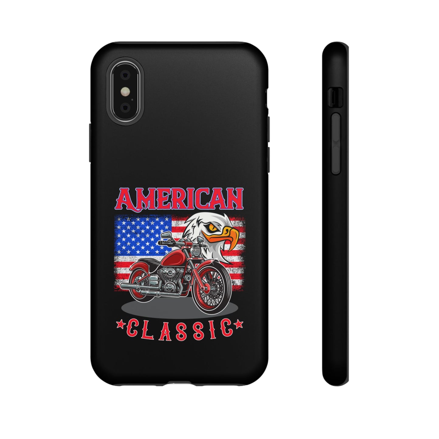 American Classic Motorcycle Phone Case - Tough Protection - iPhone, Samsung Galaxy, Google Pixel