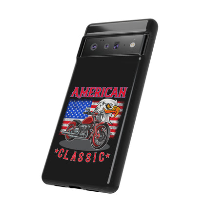 American Classic Motorcycle Phone Case - Tough Protection - iPhone, Samsung Galaxy, Google Pixel