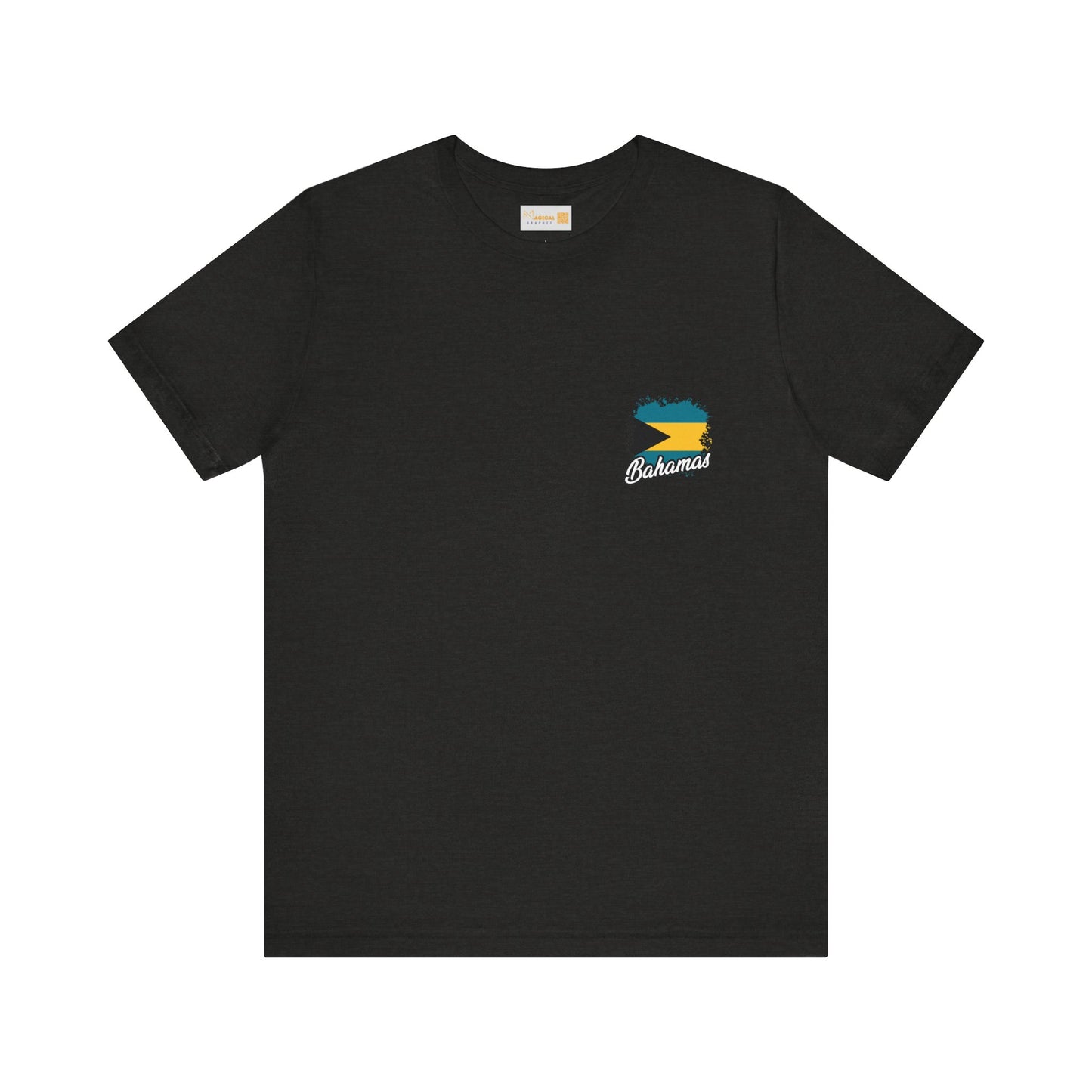 Bahamas Flag Modern Design - Unisex Tee