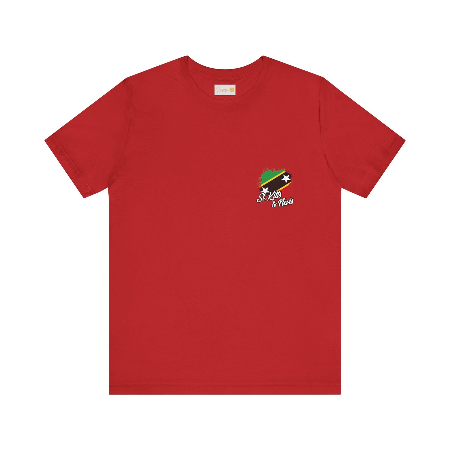 Saint Kitts & Nevis Graphic Tee - Unisex Jersey T-Shirt for Island Lovers