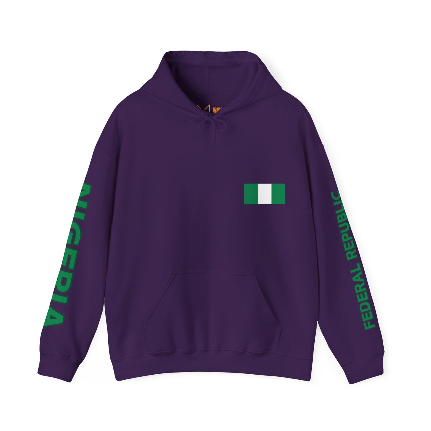 Nigeria Unisex Hooded Sweatshirt - Africa