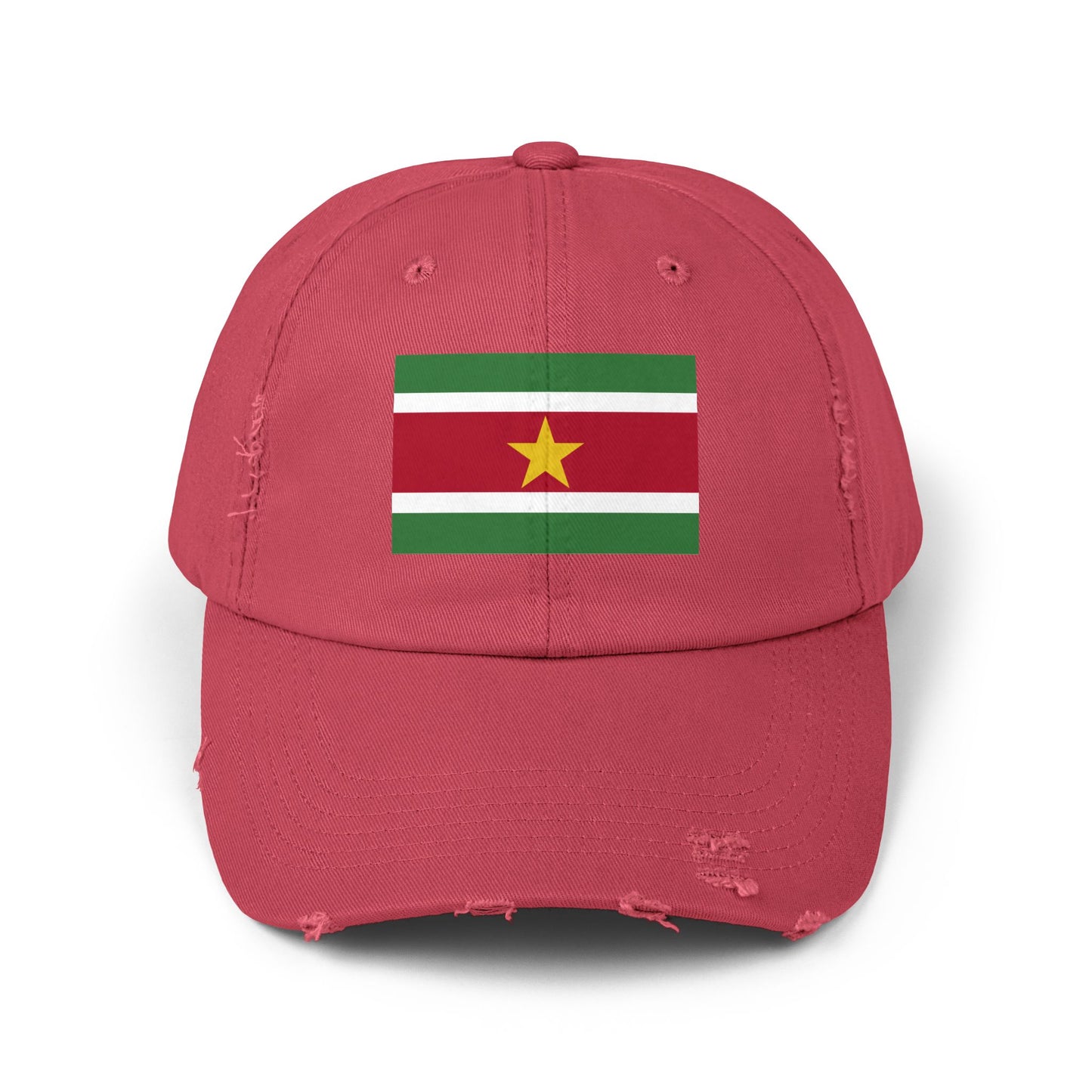 Suriname Flag Cap - Unisex Casual Hat - South America