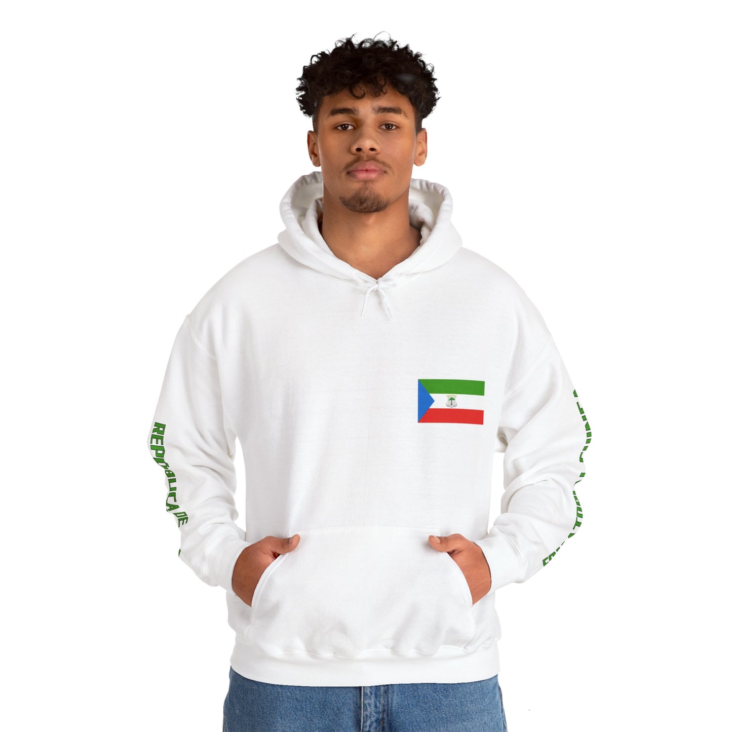 Equatorial Guinea Unisex Hooded Sweatshirt - Africa