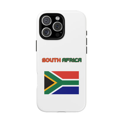 South Africa Flag Tough Phone Case - Durable, Stylish Protection - iPhone, Samsung Galaxy, Google Pixel