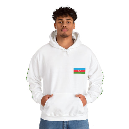 Azerbaijan Unisex Hooded Sweatshirt - Asia