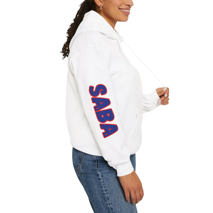 SABA Flag Hoodie - Unisex Heavy Blend™ Sweatshirt - Island Territory