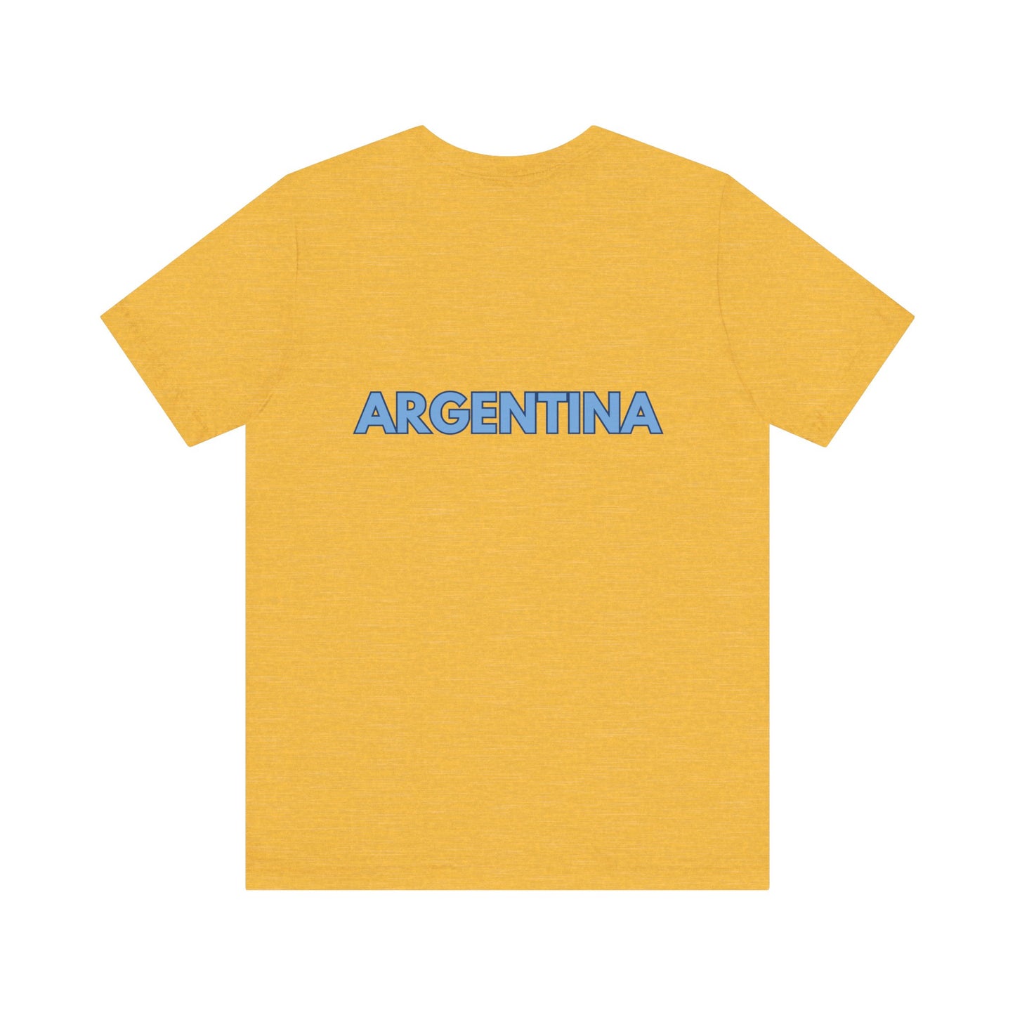 Argentina Flag Unisex Short Sleeve Tee - Spanish Collection