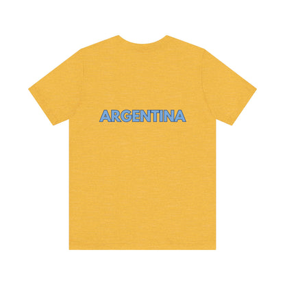 Argentina Flag Unisex Short Sleeve Tee - Spanish Collection