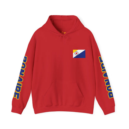 Bonaire Flag Unisex Hoodie - Caribbean - Island Territory