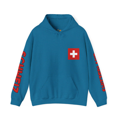 Switzerland Unisex Hooded Sweatshirt - Western Europe