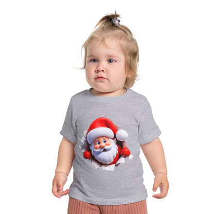 Cute Santa Baby T-Shirt for Christmas - 3 to 18 month old