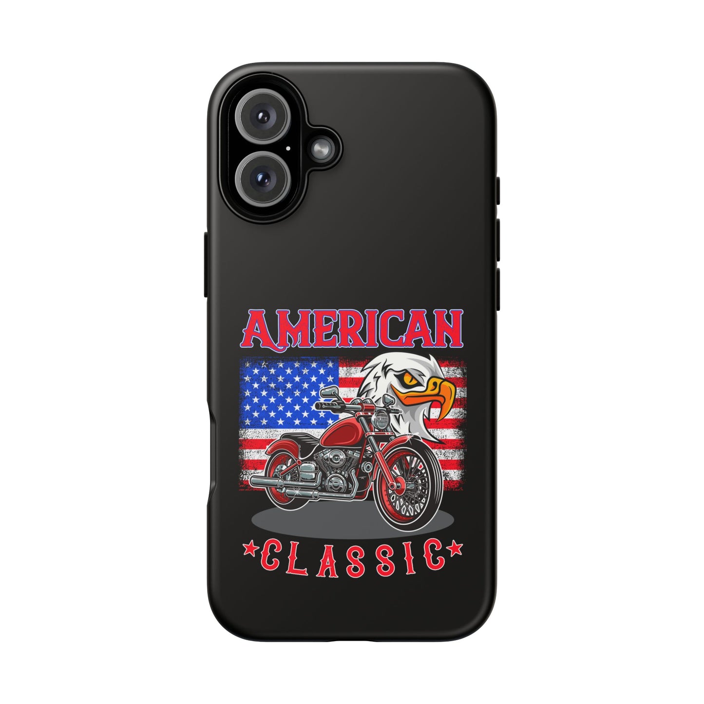 American Classic Motorcycle Phone Case - Tough Protection - iPhone, Samsung Galaxy, Google Pixel