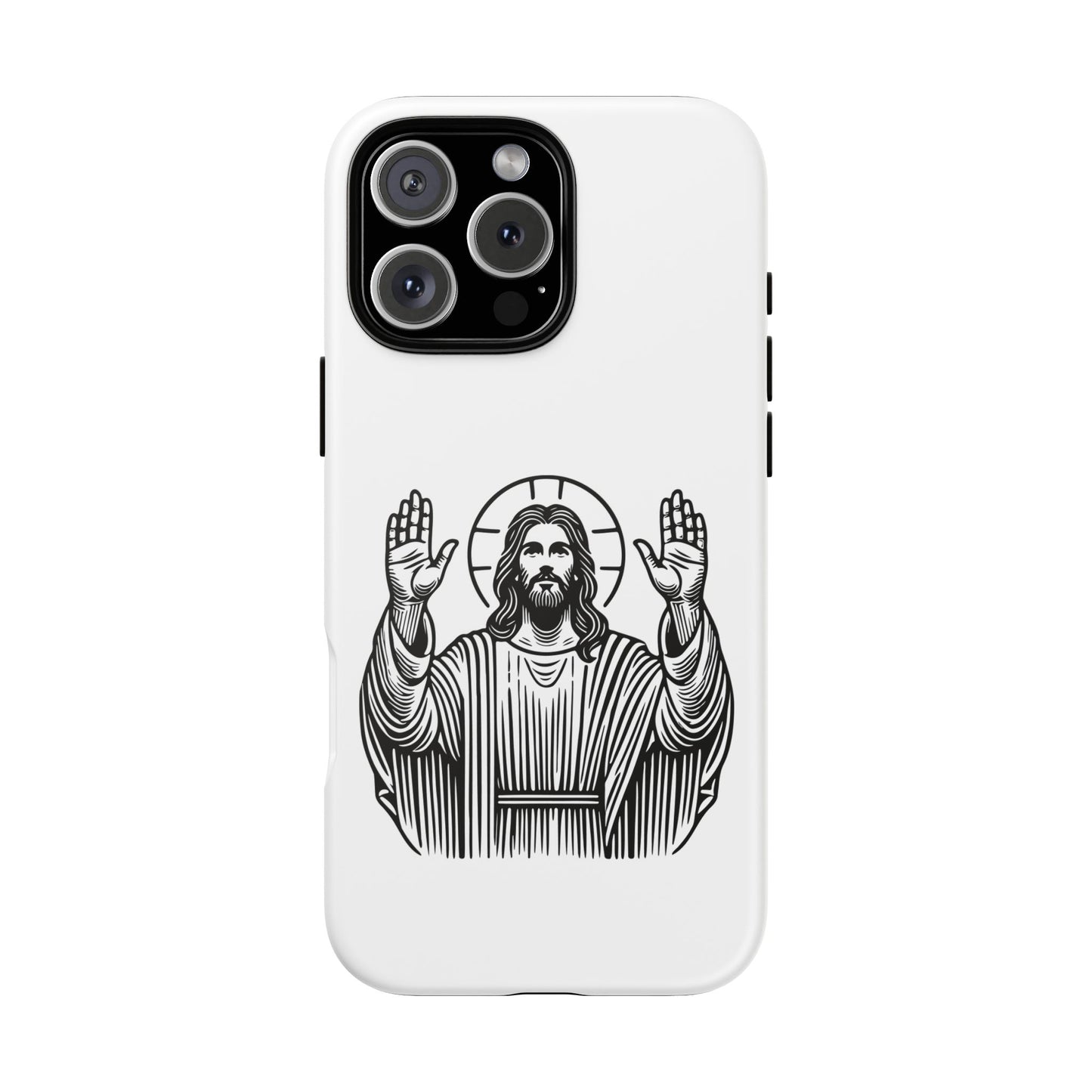 Jesus Phone Case - Simple yet Protective - iPhone- Samsung Galaxy - Google Pixel