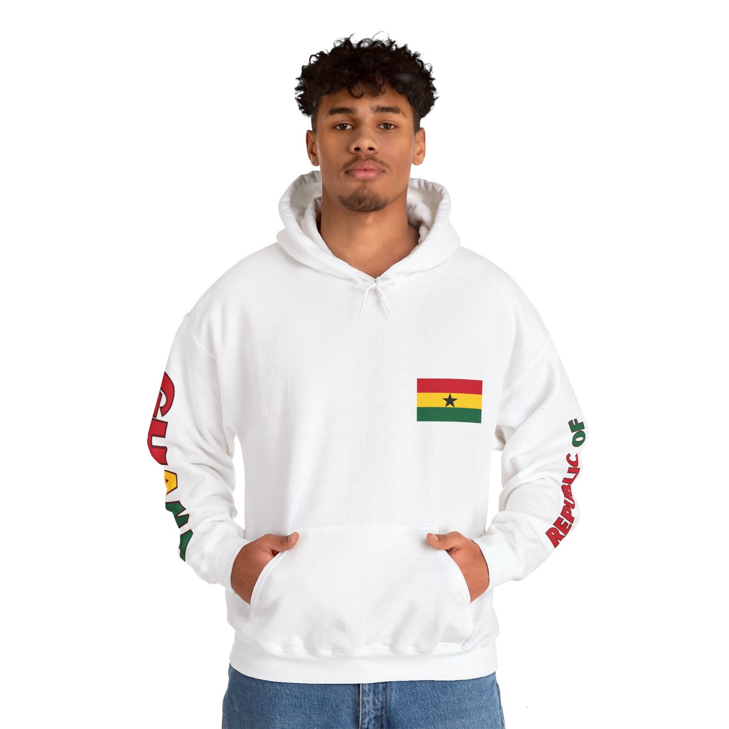 Ghana Unisex Hooded Sweatshirt - Africa