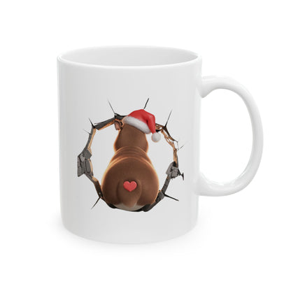 Christmas Capybara Mug