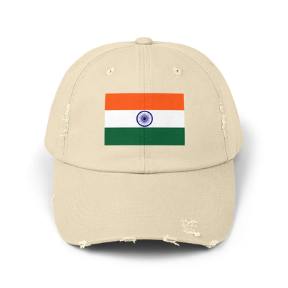 India Flag Cap - Unisex Casual Hat - Asia