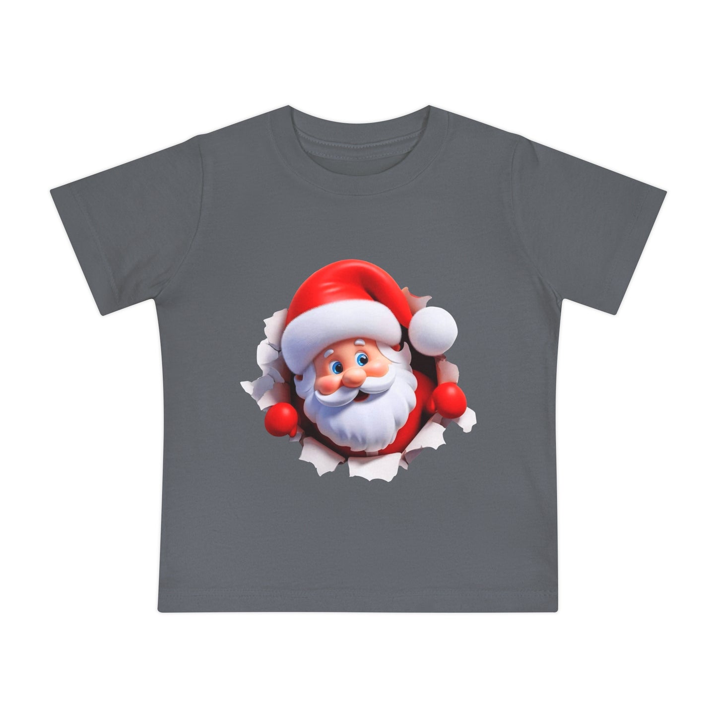 Cute Santa Baby T-Shirt for Christmas - 3 to 18 month old