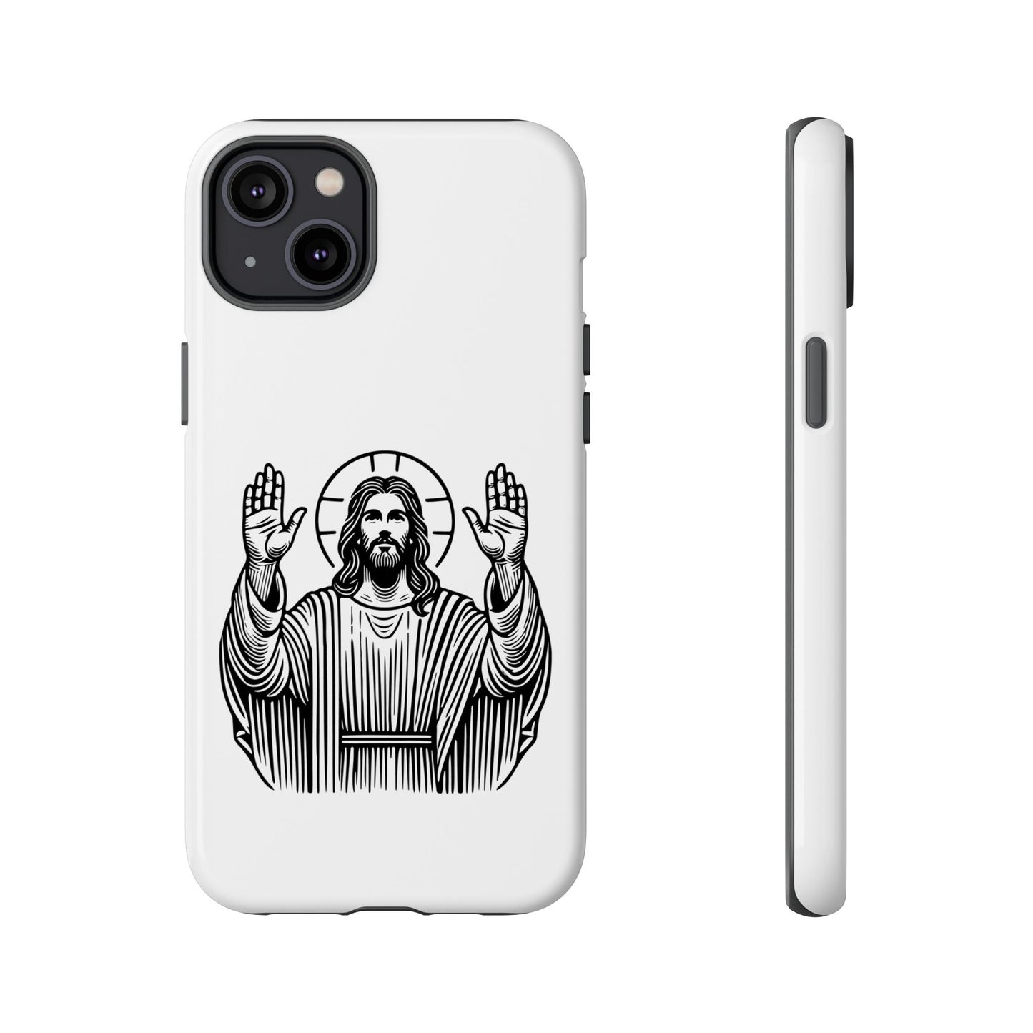 Jesus Phone Case - Simple yet Protective - iPhone- Samsung Galaxy - Google Pixel