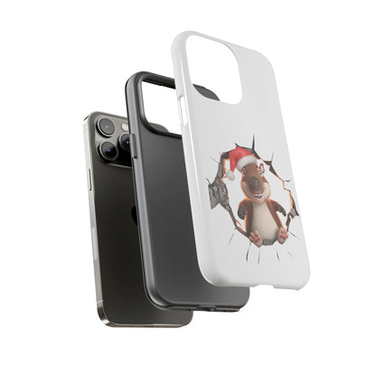 Christmas Capybara Santa Tough Phone Case