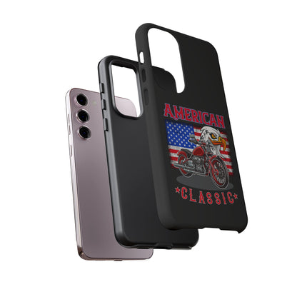 American Classic Motorcycle Phone Case - Tough Protection - iPhone, Samsung Galaxy, Google Pixel