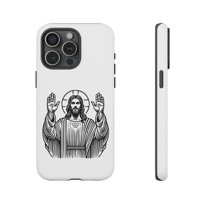 Jesus Phone Case - Simple yet Protective - iPhone- Samsung Galaxy - Google Pixel