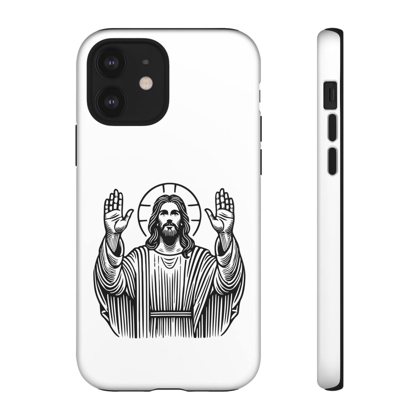 Jesus Phone Case - Simple yet Protective - iPhone- Samsung Galaxy - Google Pixel