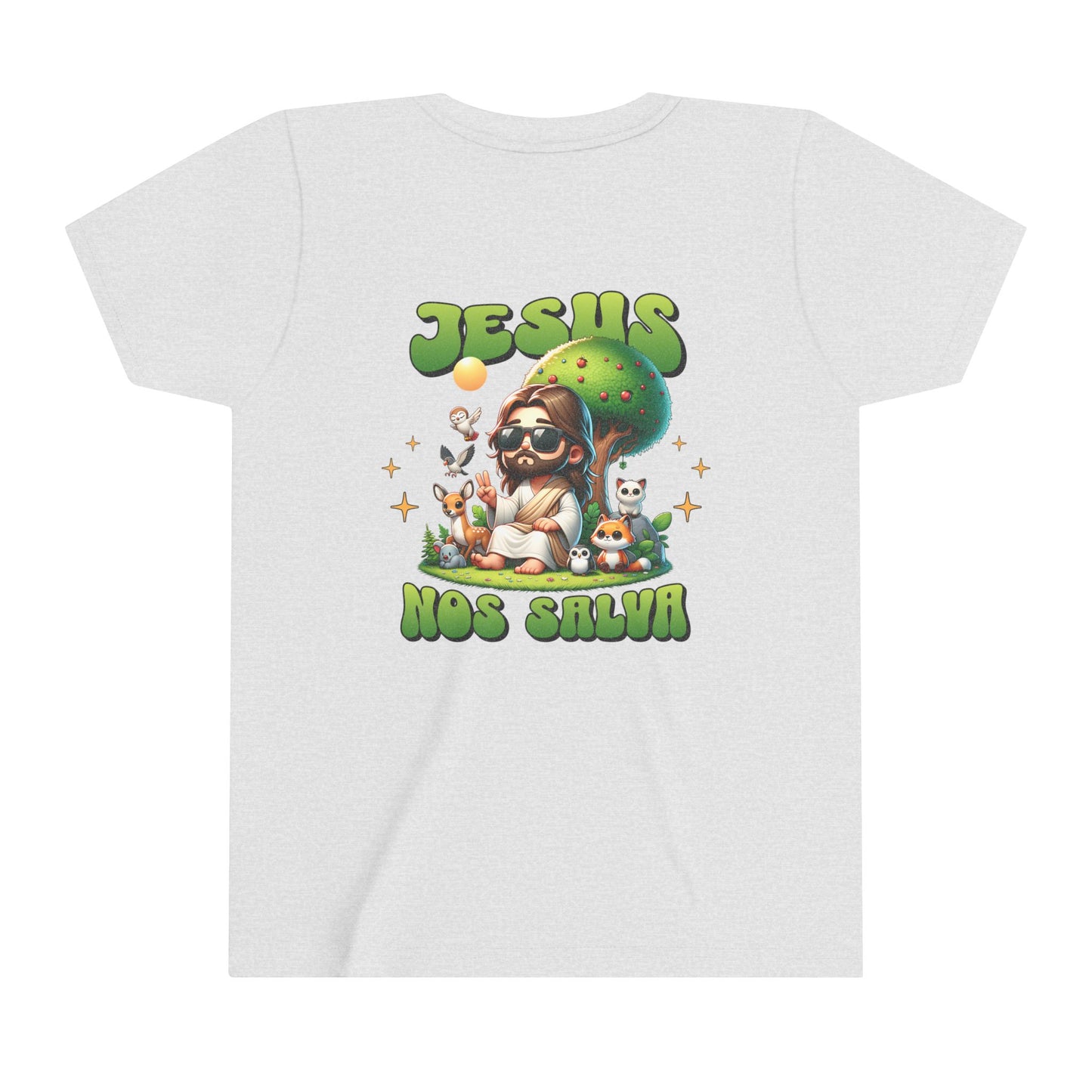 Unisex Youth T-Shirt (6 -19 years old) - Jesus nos Salva