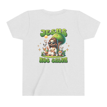 Unisex Youth T-Shirt (6 -19 years old) - Jesus nos Salva