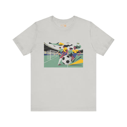 Soccer Vibes Unisex Jersey Tee - Perfect for Fans & Playful Days